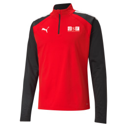 SWEAT 1/4 ZIP TEAM LIGA ADULTE