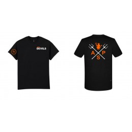 T-SHIRT NOIR 55ANS ADULTE